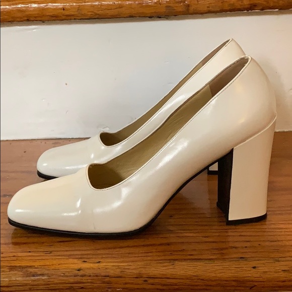 Fieramosca & Co White leather heels - Picture 3 of 16